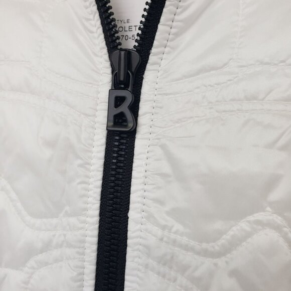NEW Bogner Fire & Ice Yolette White Gray Lightweigh Jacket Revolve Ski Goggles - Picture 9 of 16